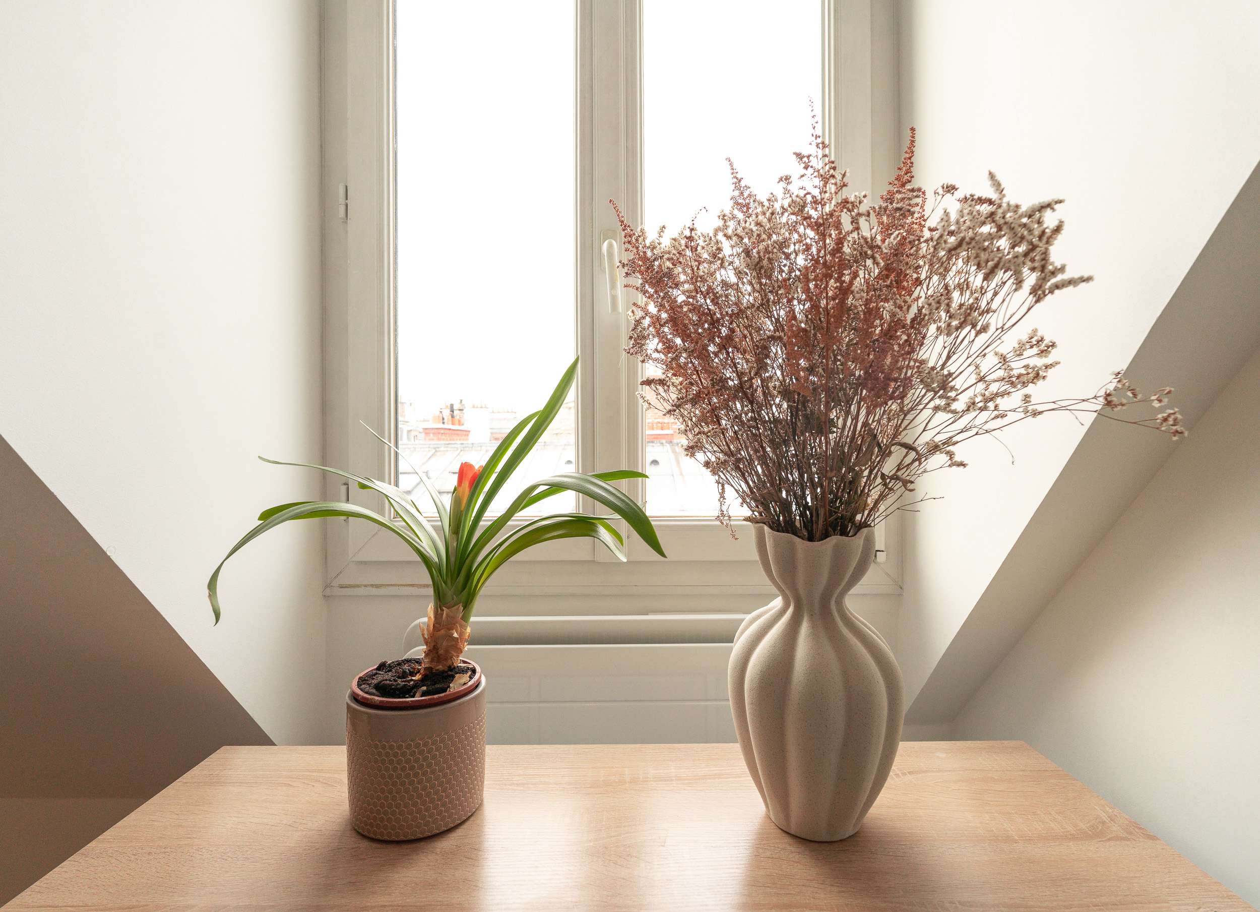 Décoration chinés par notre architecte d'intérieur suite rénovation totale appartement haussmanien