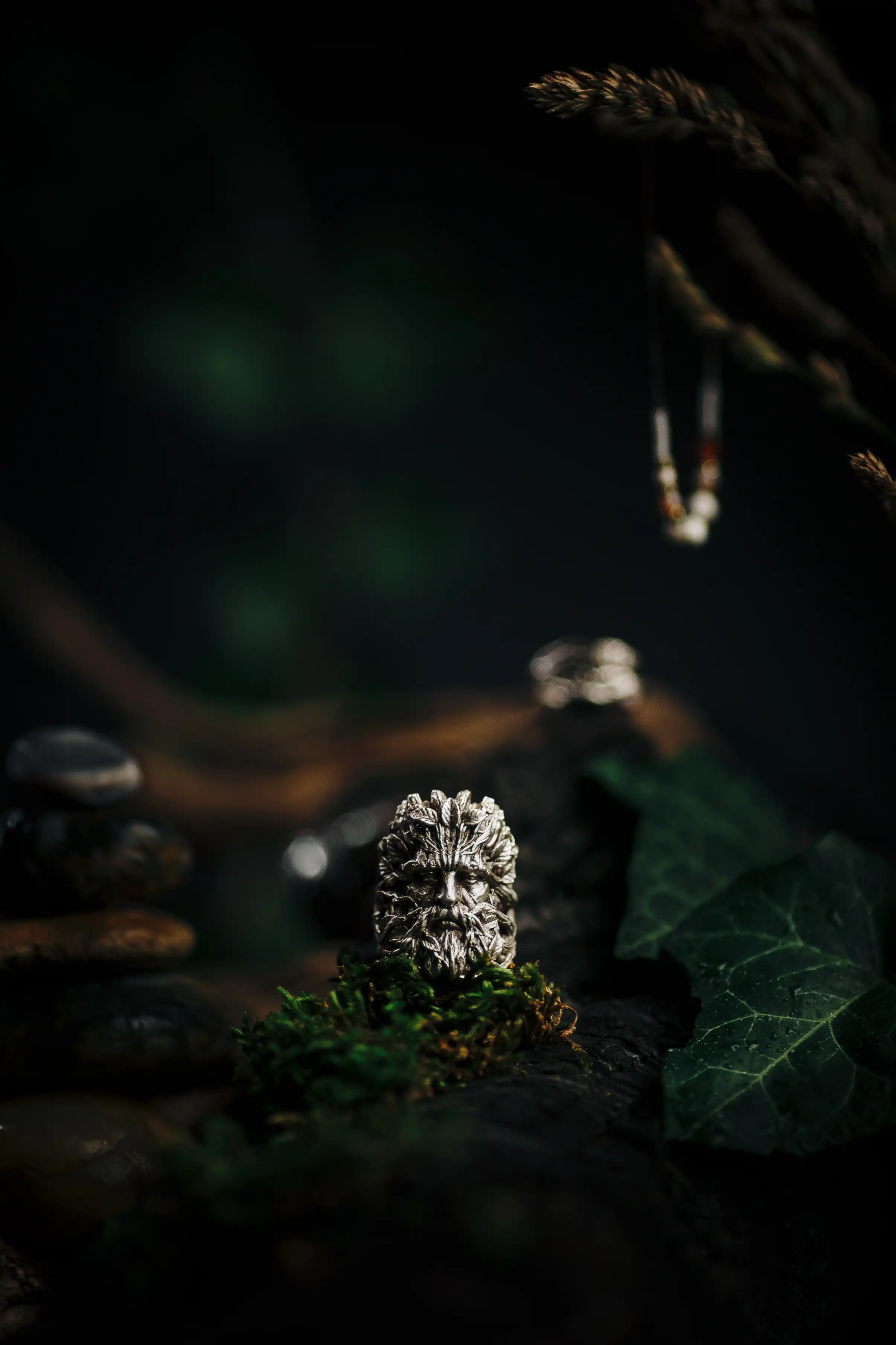 Volcano view from top of hill