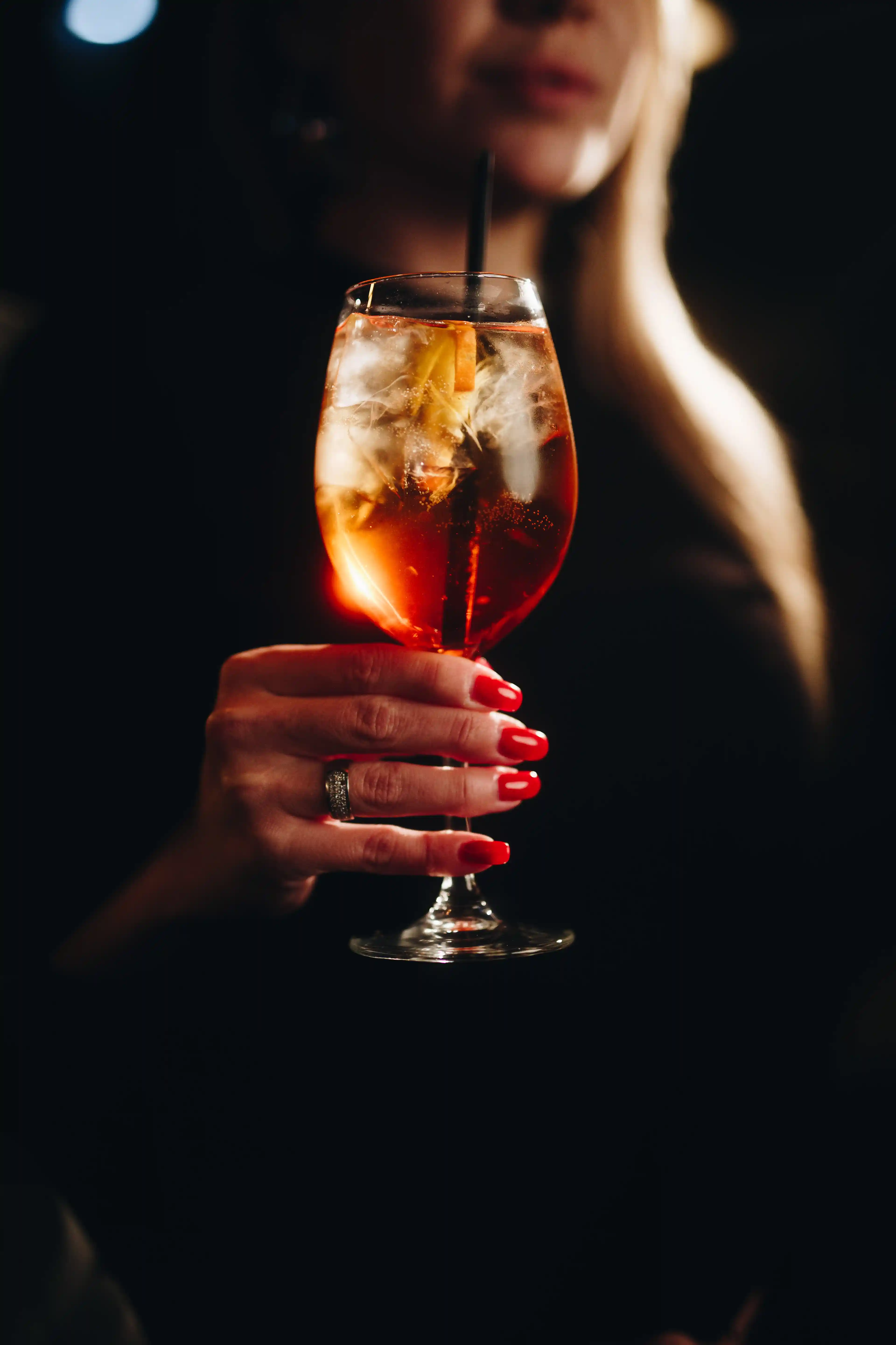 Volcano view from top of hill