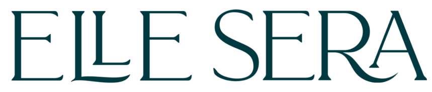 Text logo reading ‘ELLE SERA’ in a serif font.