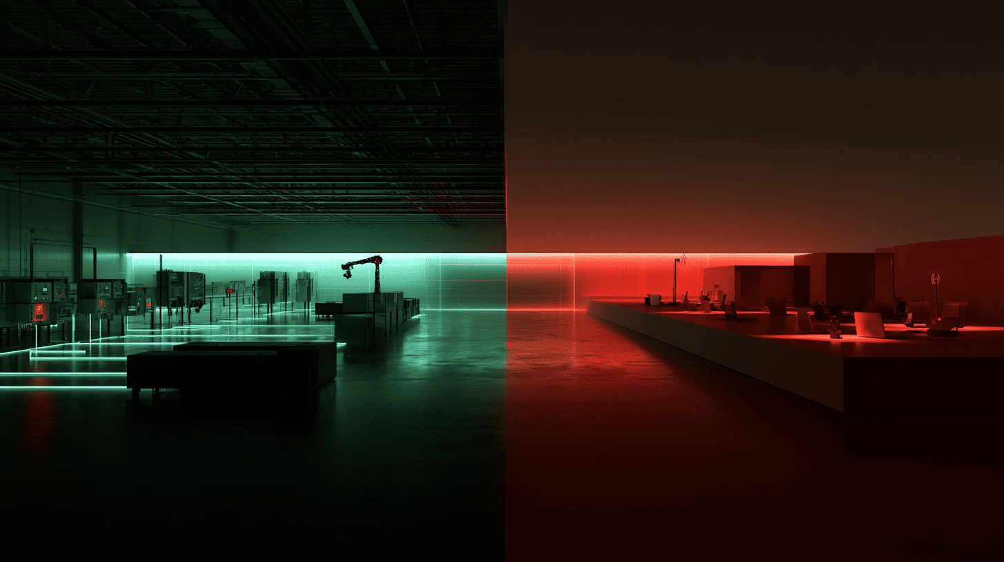 [background image] image of an innovation lab (for an ai developer tools).
