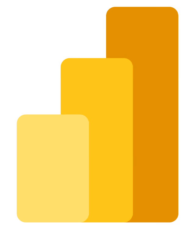 Microsoft Power BI logo. 