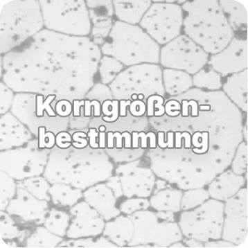 Bildanalyse Software für Mikroskope, Korngrößenbestimmung