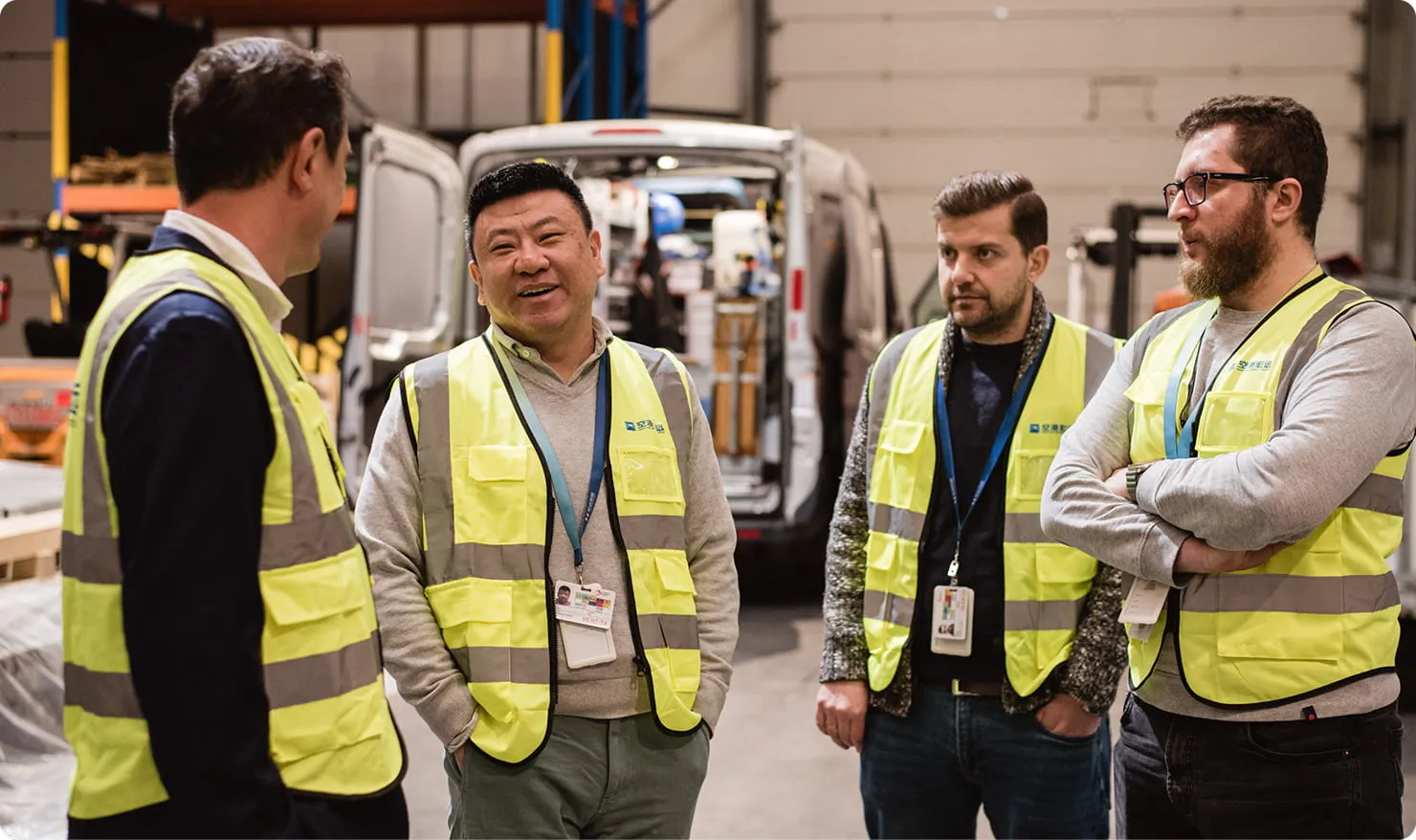 Getting hands-on where cargo is actually moved