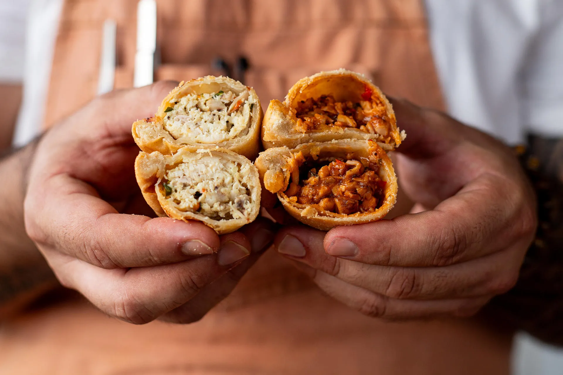 empanada de curry octopus