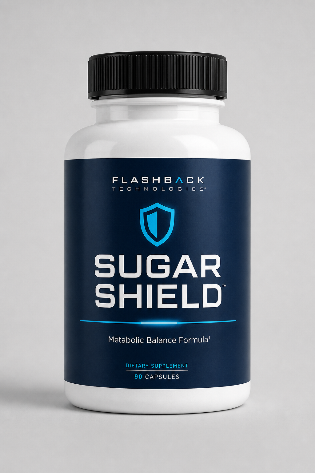 Flashback Sugar Shield supplement bottle