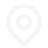 Simple map pin icon with a hole in the center.