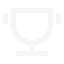 Pixel art style gold trophy with a black base on a white background.