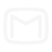 Minimalist black and white icon of an envelope representing email.
