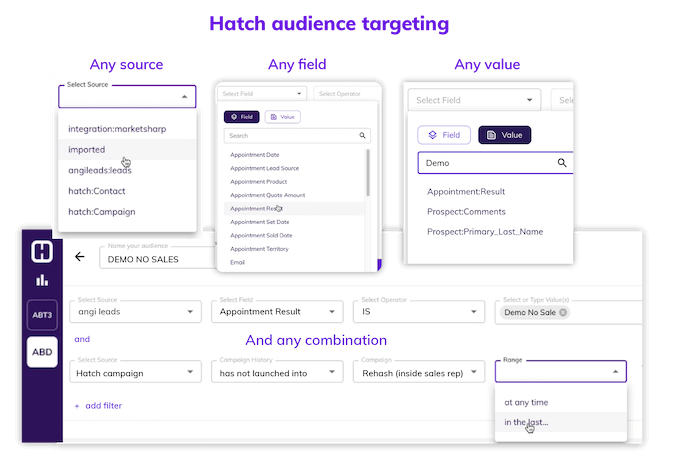 visual of hatch audience targeting