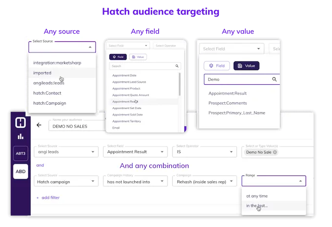 visual of hatch audience targeting