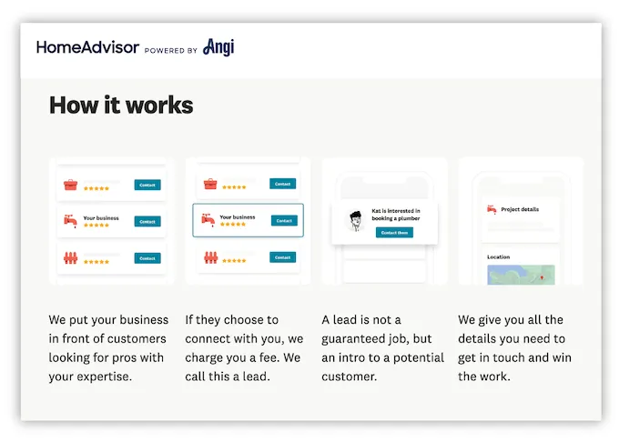 angi leads homeadvisor homepage