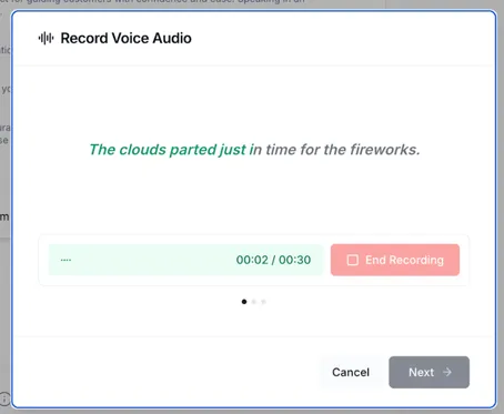 how to create a custom AI voice in hatch - the prompt you