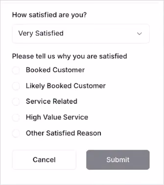 google lsa lead rating in hatch - very satisfied rating