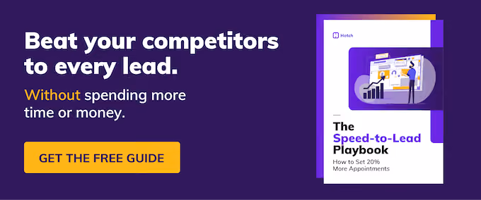 beat your competitors to every lead