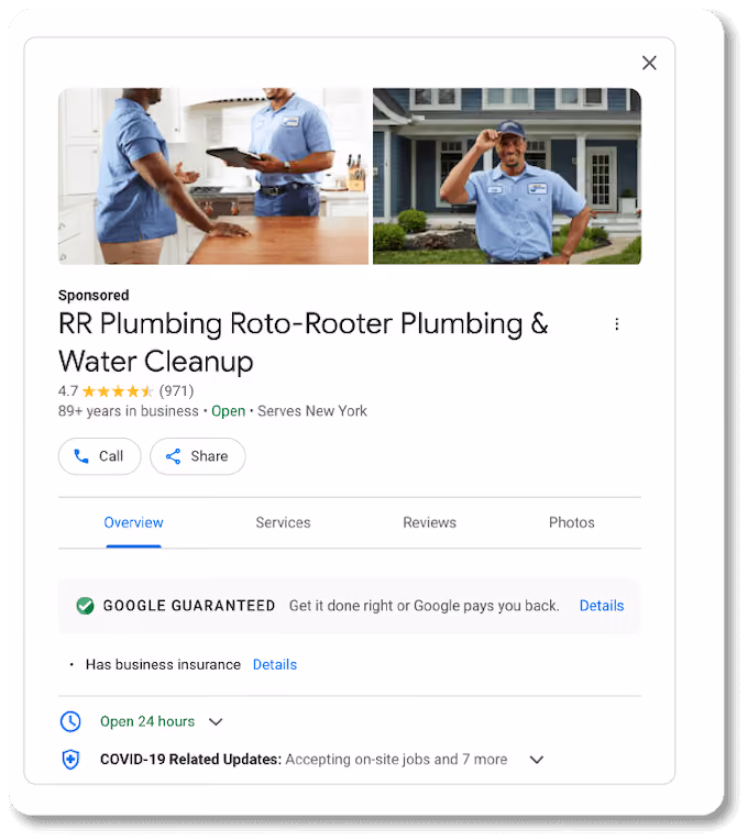 even large organizations get value from local ads