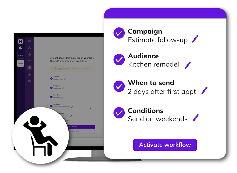 hatch sales automation workflow example