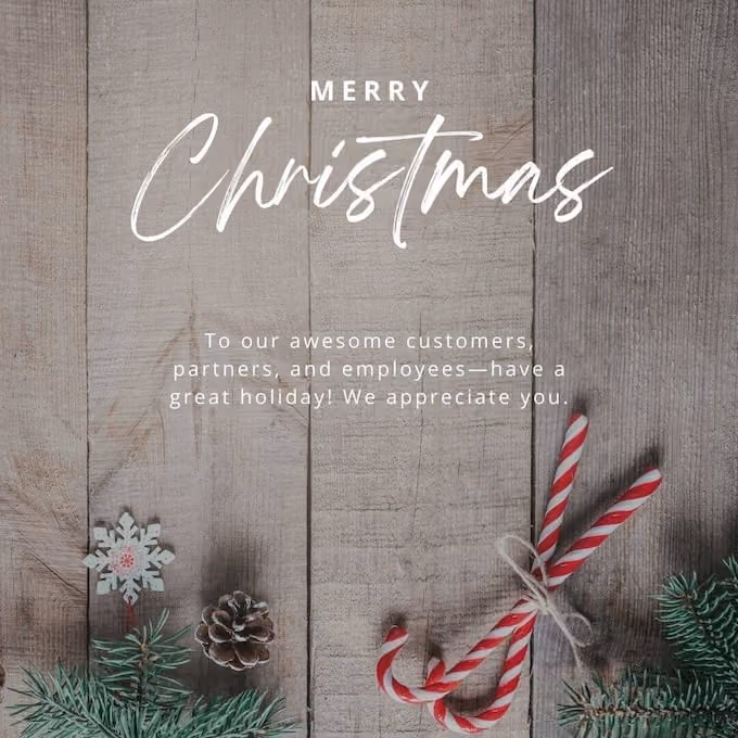 christmas greetings for employees