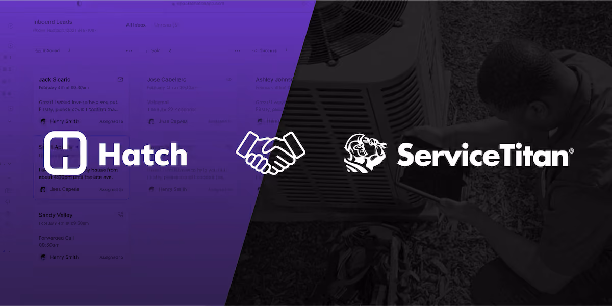 hatch and servicetitan announce new partnership