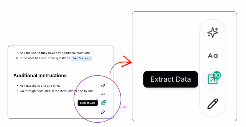data extraction for hatch voice ai