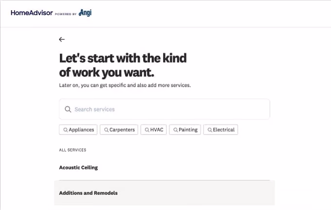 is angi leads worth it - contractor questionnaire