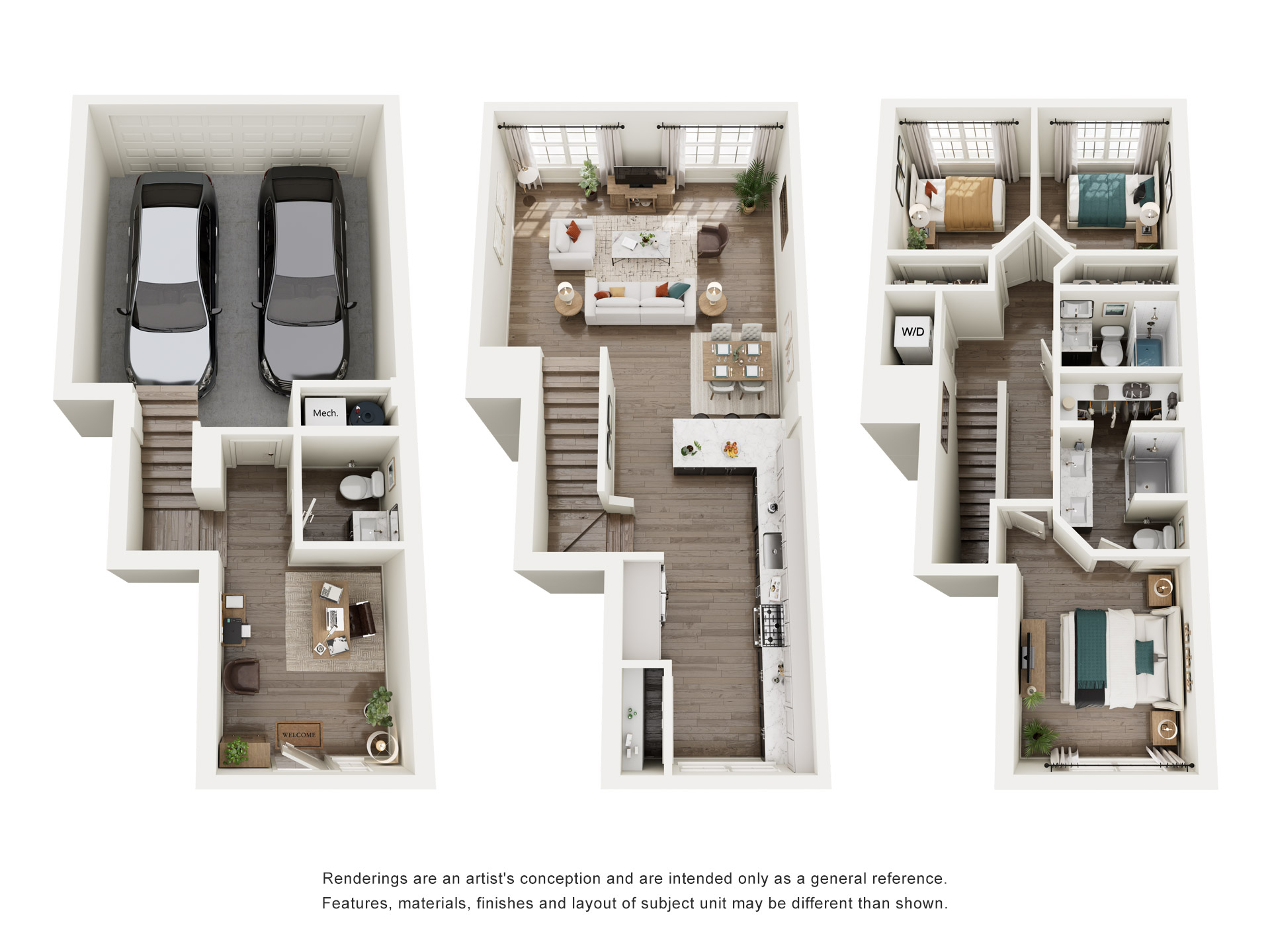 The Vista Scheme D Floor Plan Layout