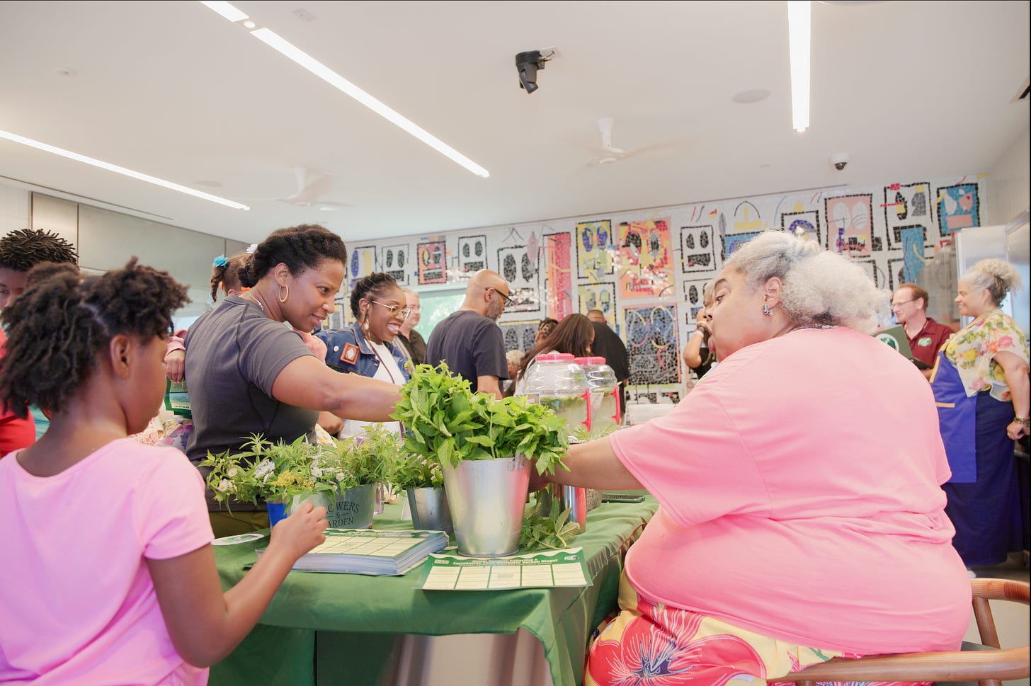 urban growers collective at the obama presidential center on juneteenth in chicago