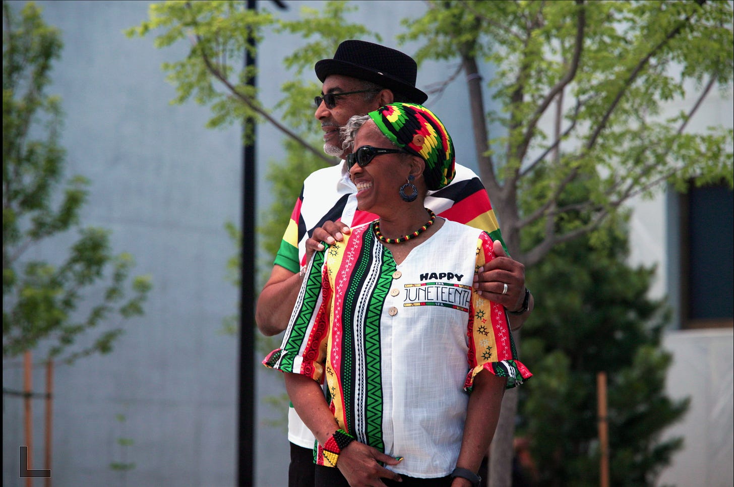 couple enjoys juneteenth at the obama presidential center in chicago 