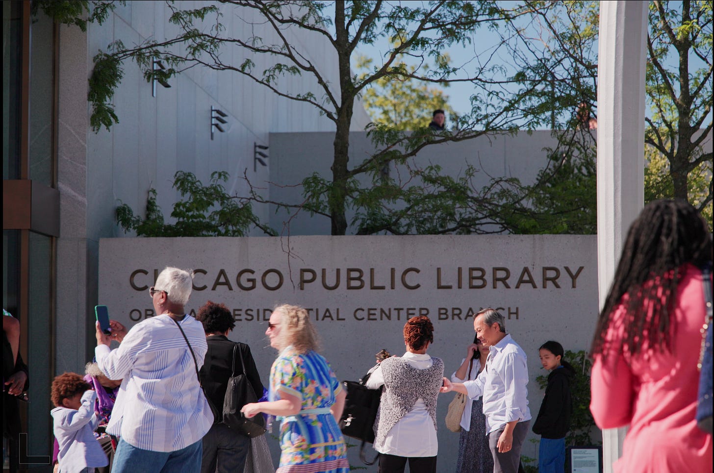 82nd branch of the chicago public library at the obama presidential center 