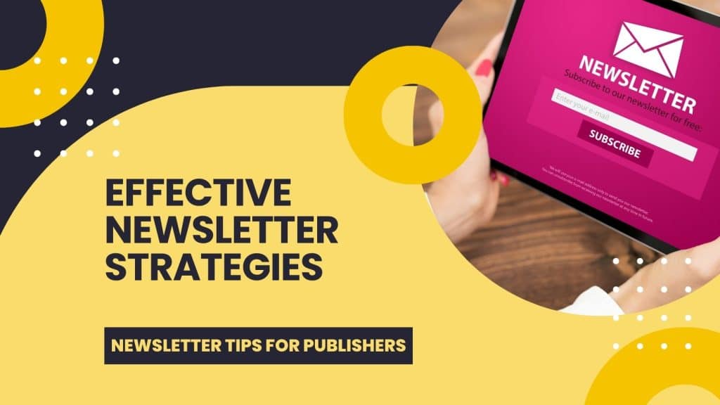 Digital marketing newsletter strategy