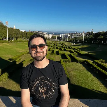 Picture of Lucas in a park