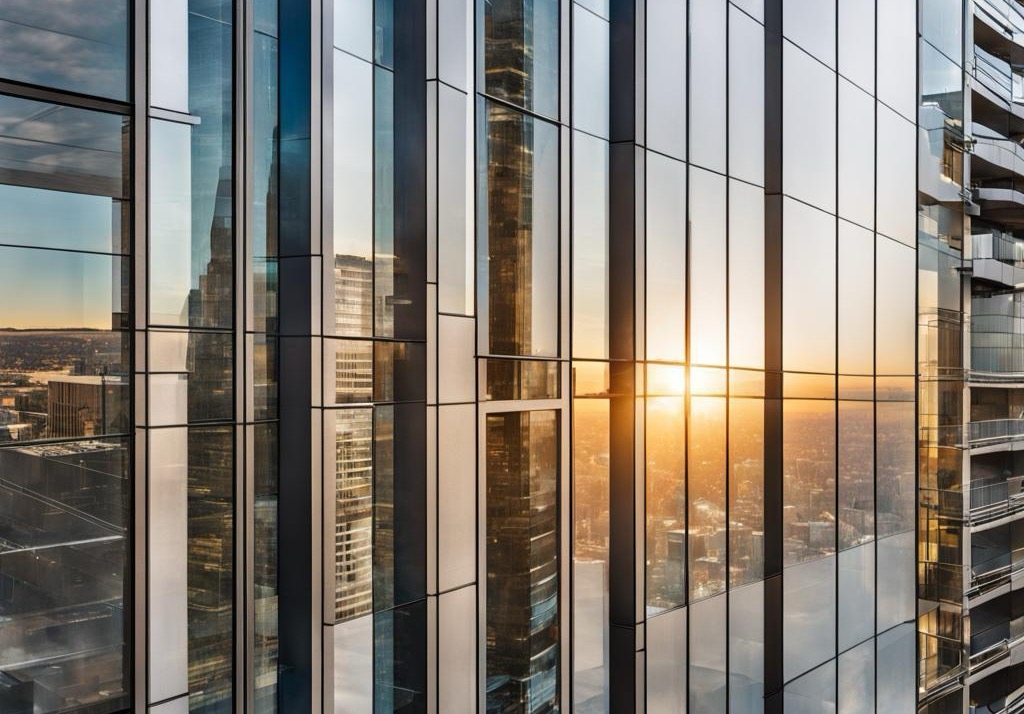 Modern office building