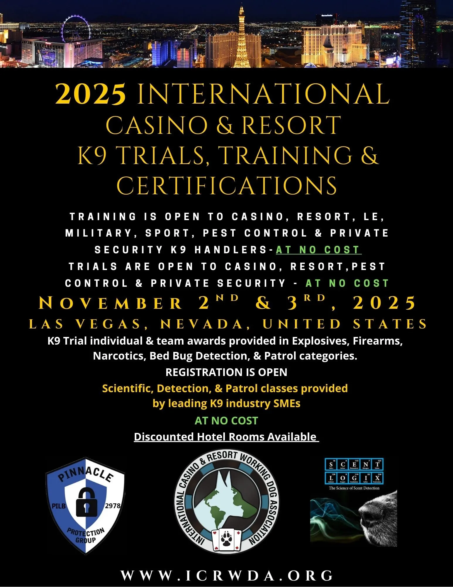 2025 International Casino & Resort K9 Trials