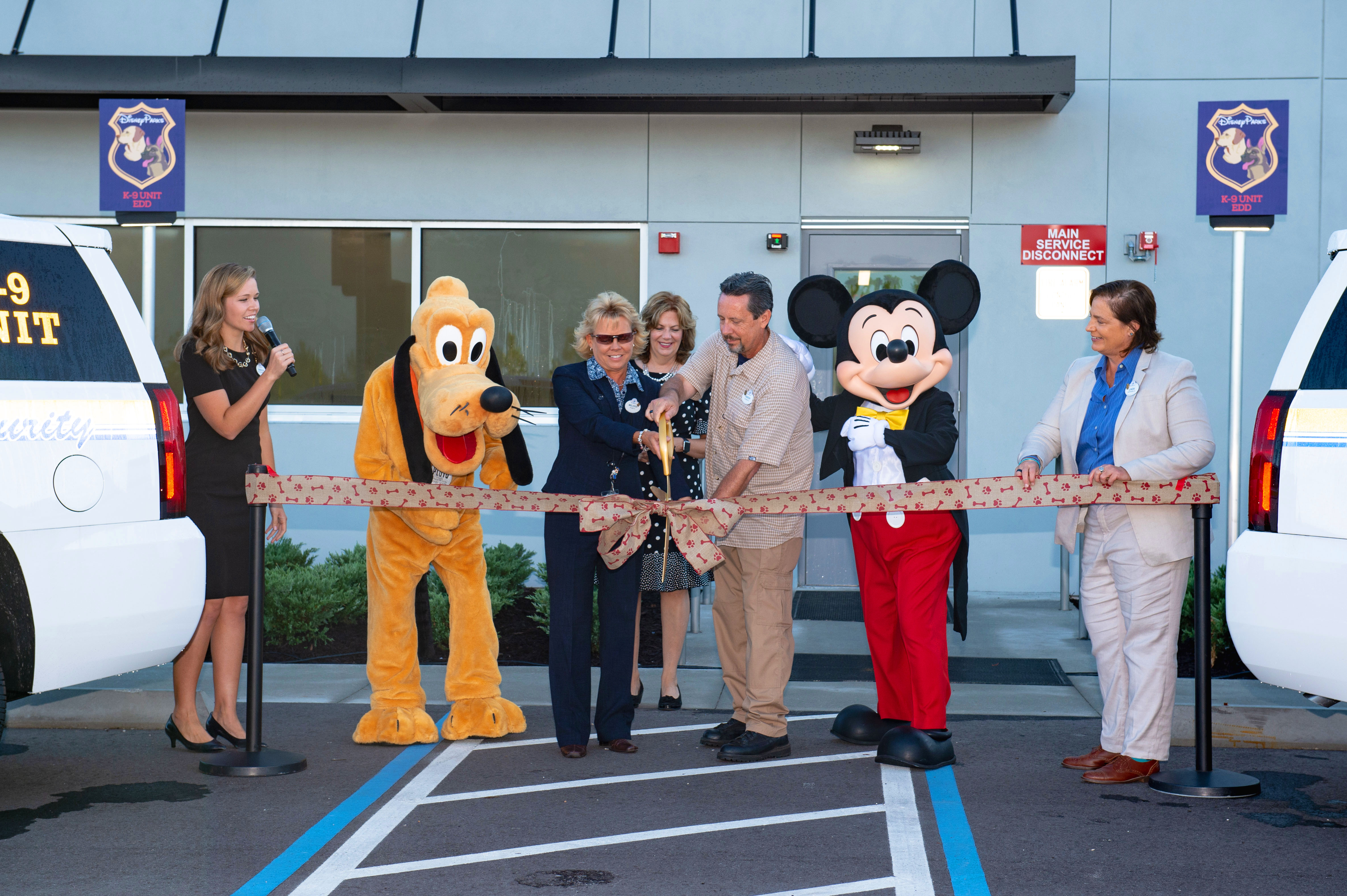 Disney’s Security K-9 Team Celebrates Kennel Opening