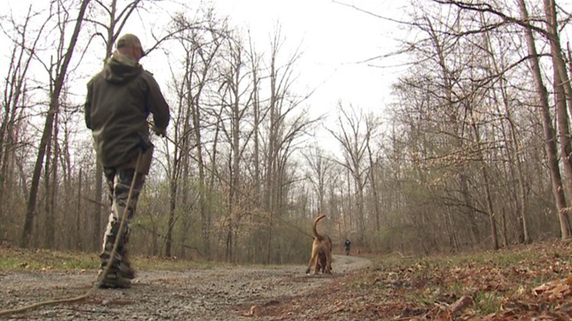 Kentucky campground hosts training for K9 search and rescue dogs