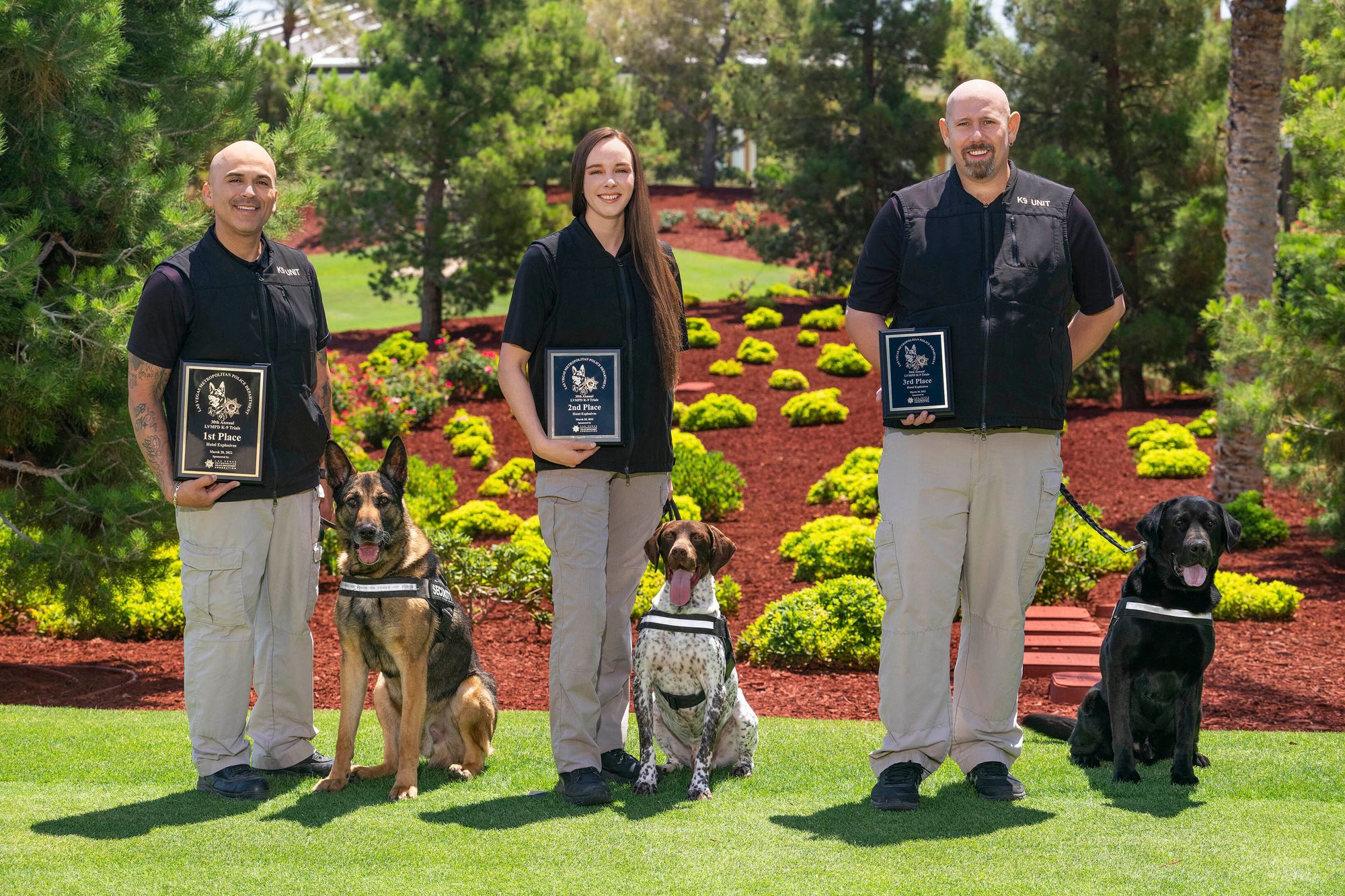 Wynn's K9 Unit Makes a Clean Sweep
