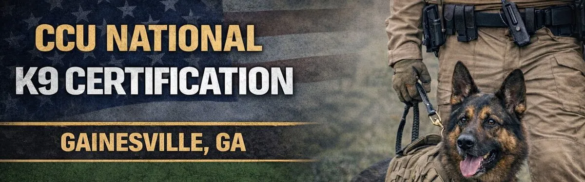 CCU National K9 Certification (July)
