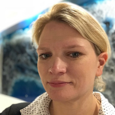 A headshot of The Talent Fund's Caroline Lien