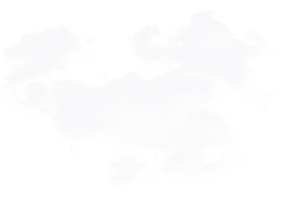 Abstract cloud-shaped stencil with irregular outer edges on a white background.