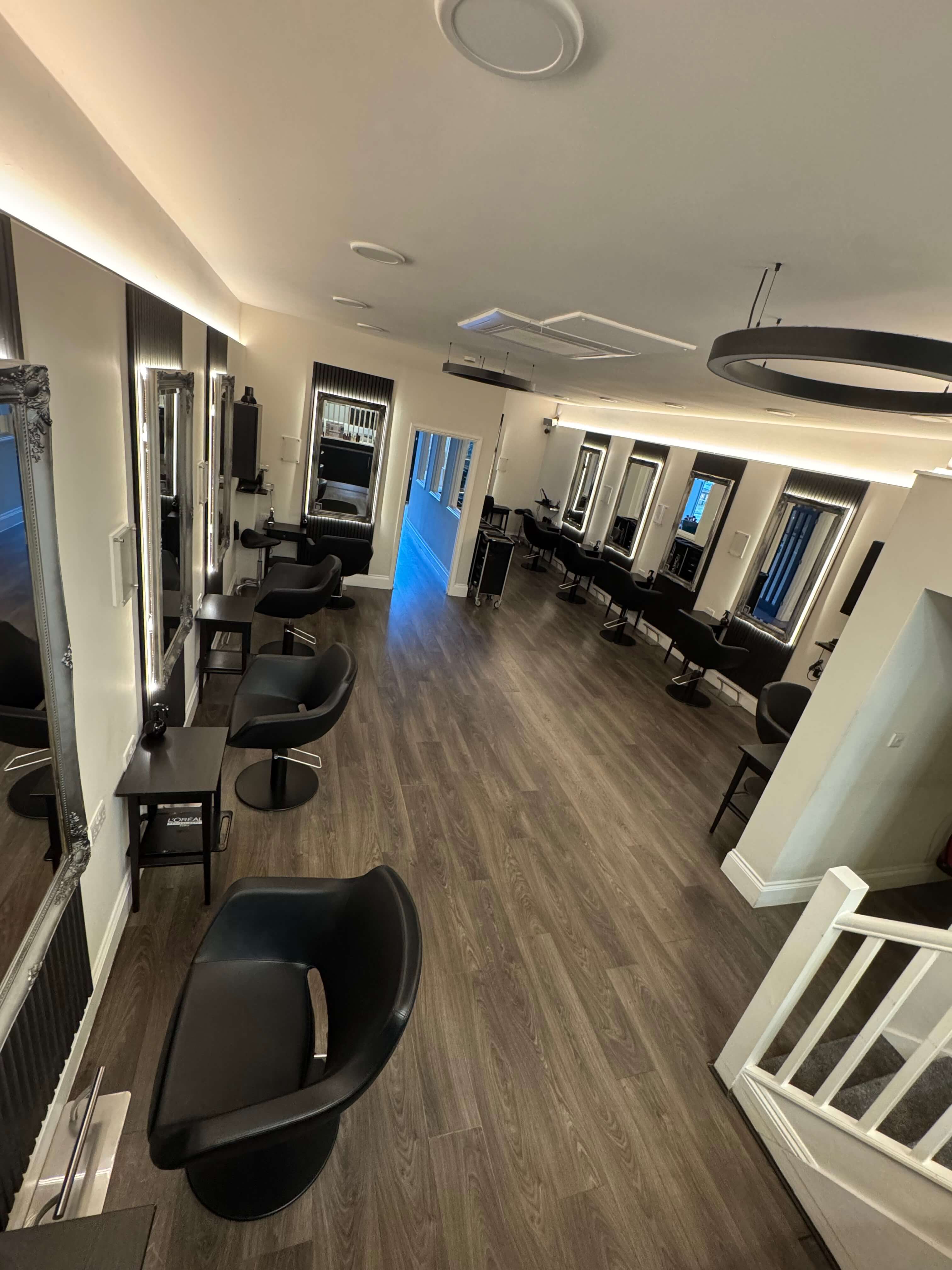 image of treatment room setup for a salon & spa