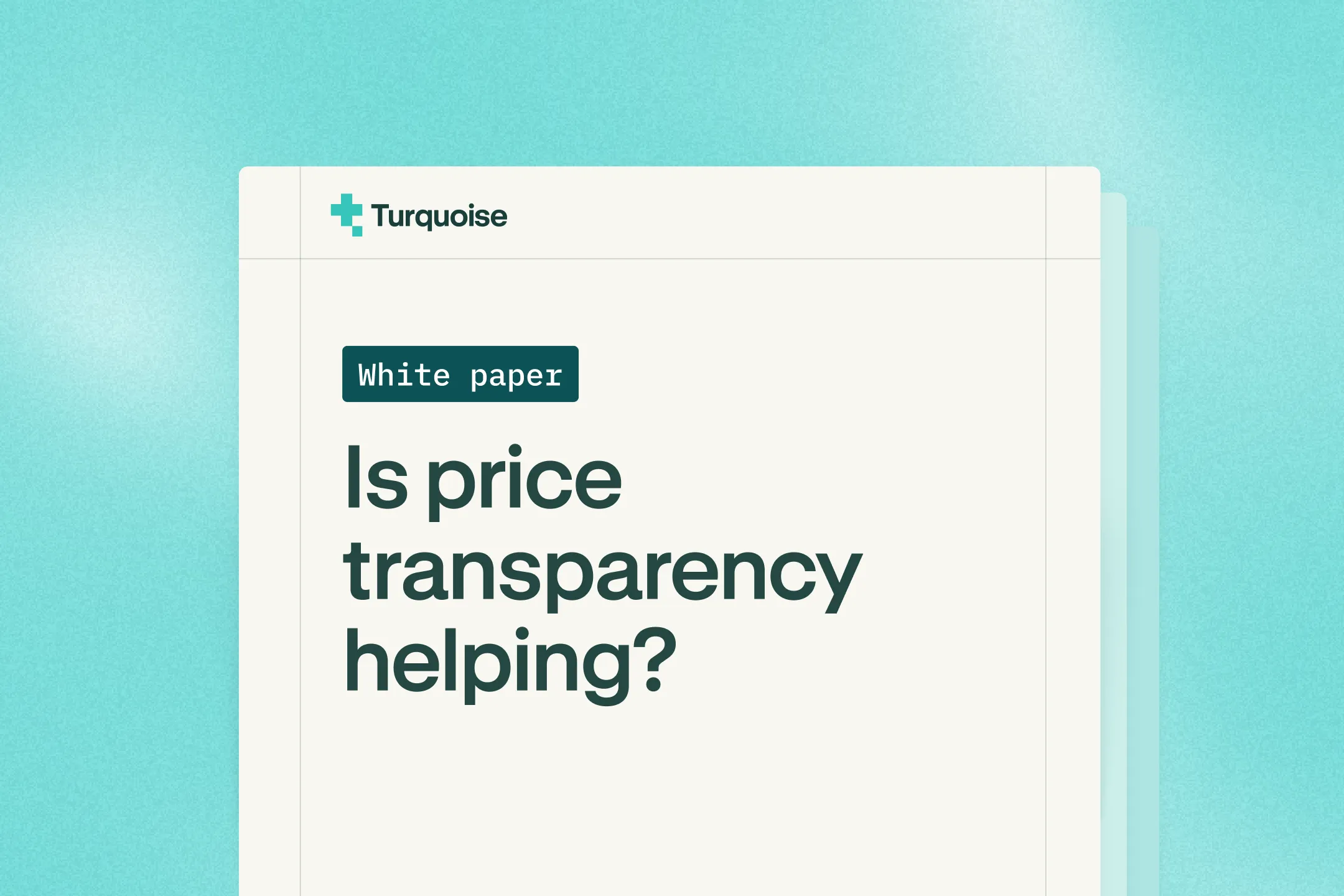 Is price transparency helping?