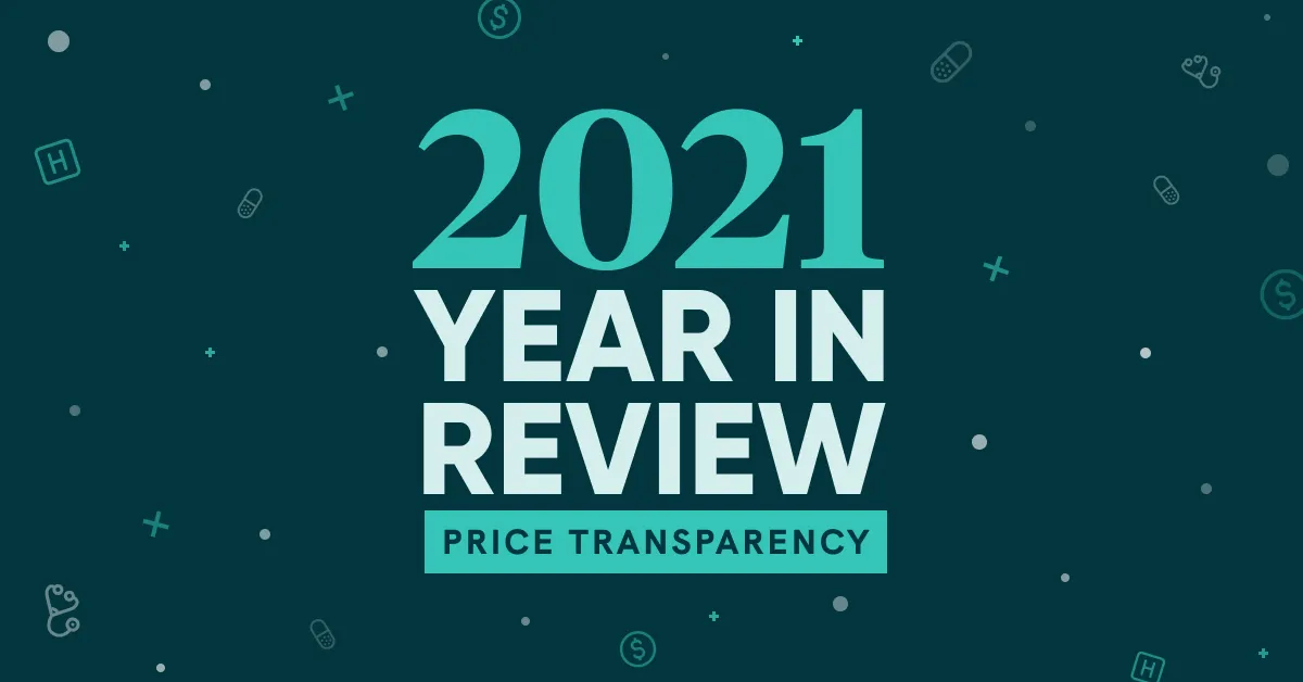 2021 price transparency data year in review