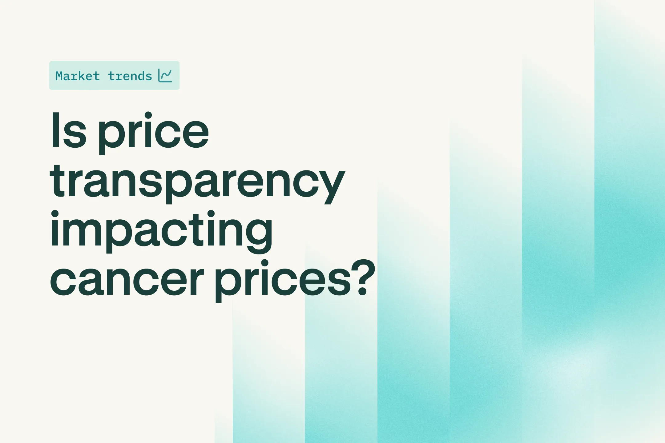 Can price transparency lower cancer costs?