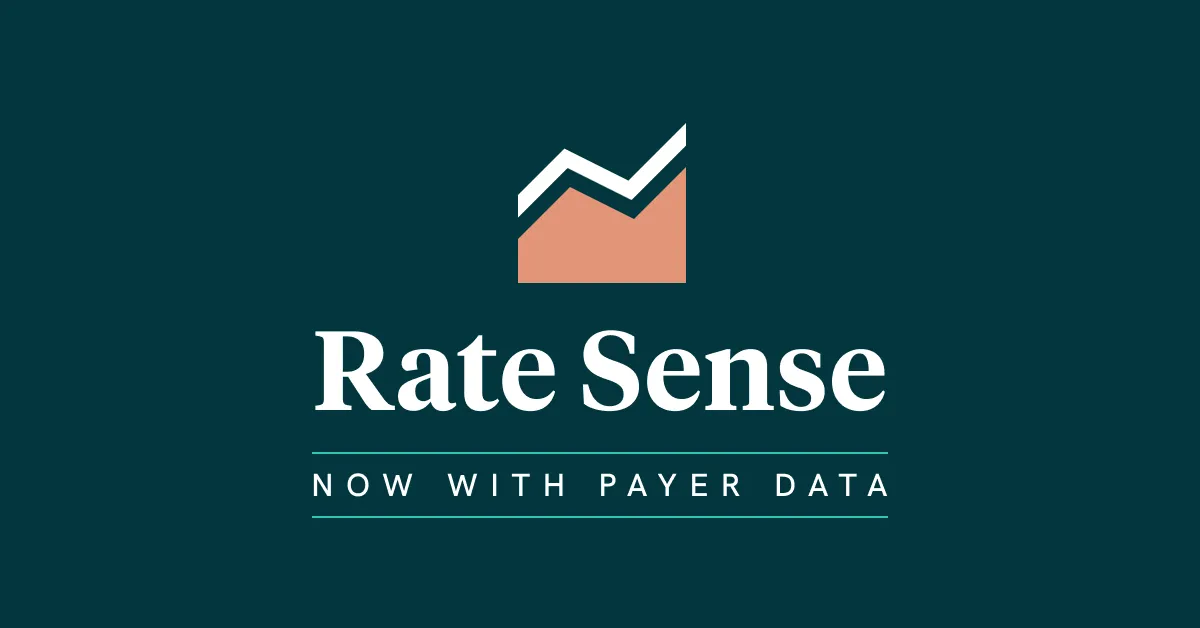 Rate Sense got an infusion of payer data