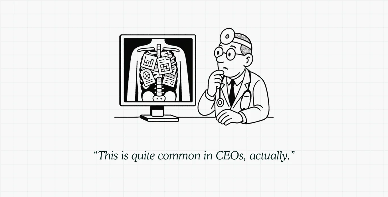 Remote patient monitoring when the patient is CEO of a price transparency company