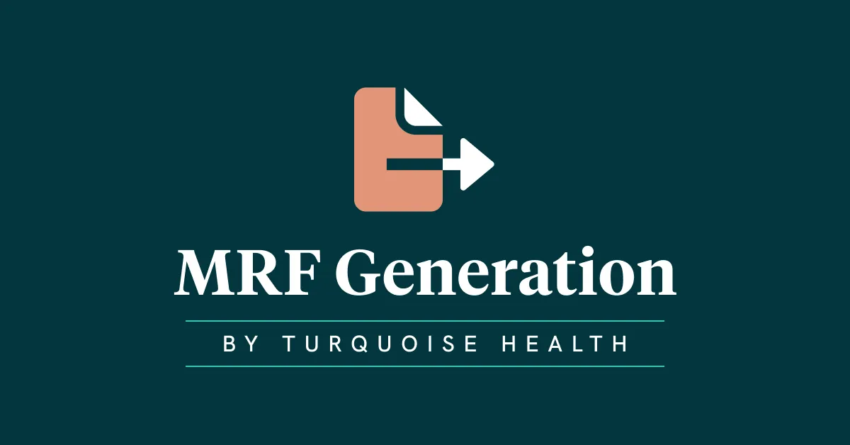 Turquoise Health releases hospital MRF generation knowledge repository