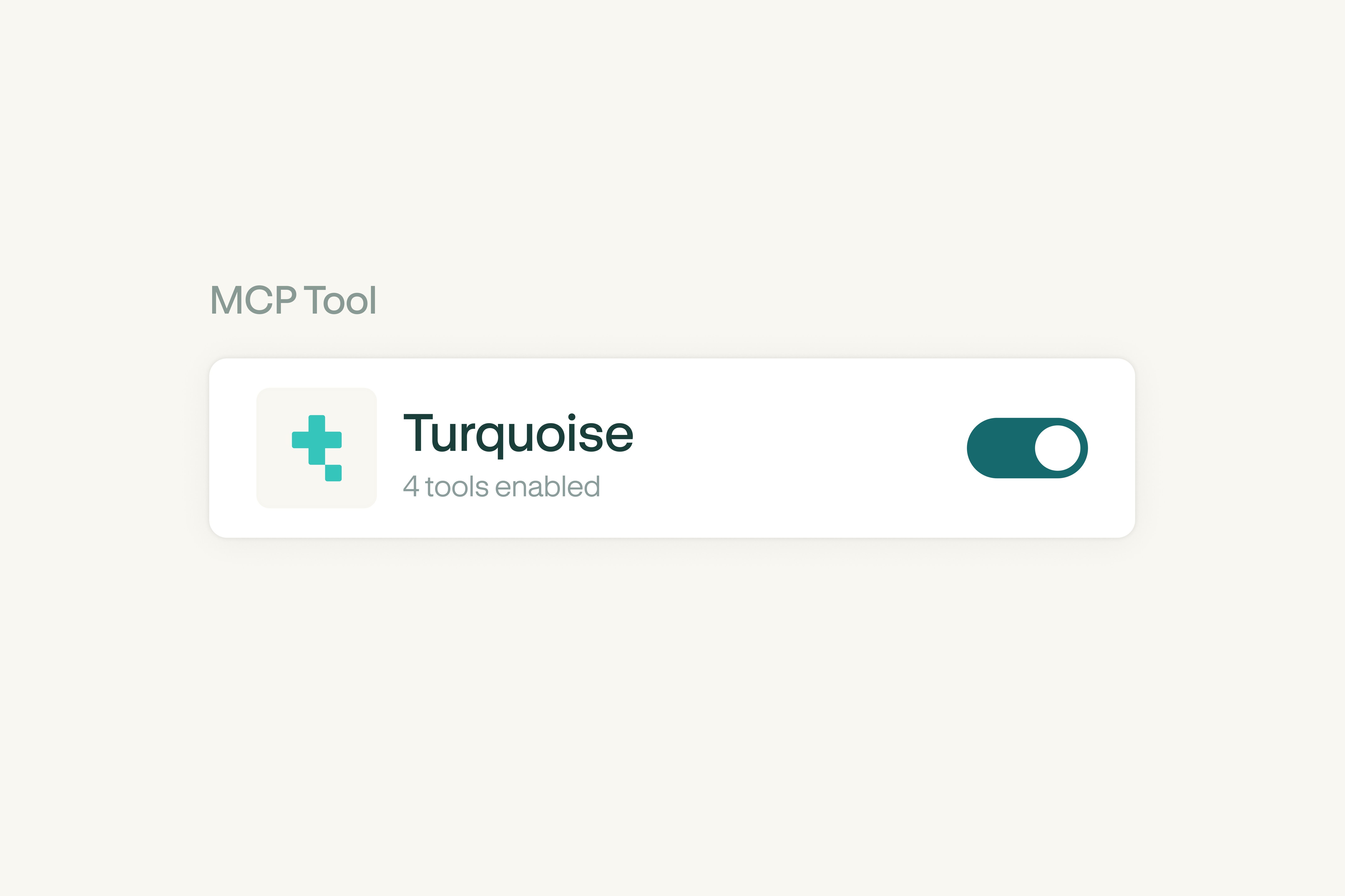 Guide to the Turquoise Connector (MCP)