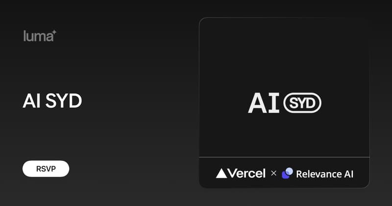 Vercel & Relevance AI: AI SYD