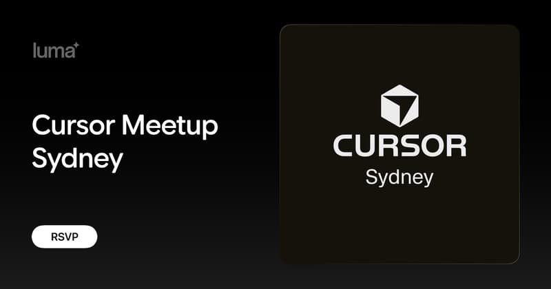 Cursor Meetup Sydney