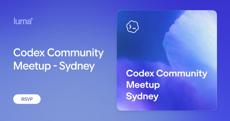 Codex Community Meetup - Sydney